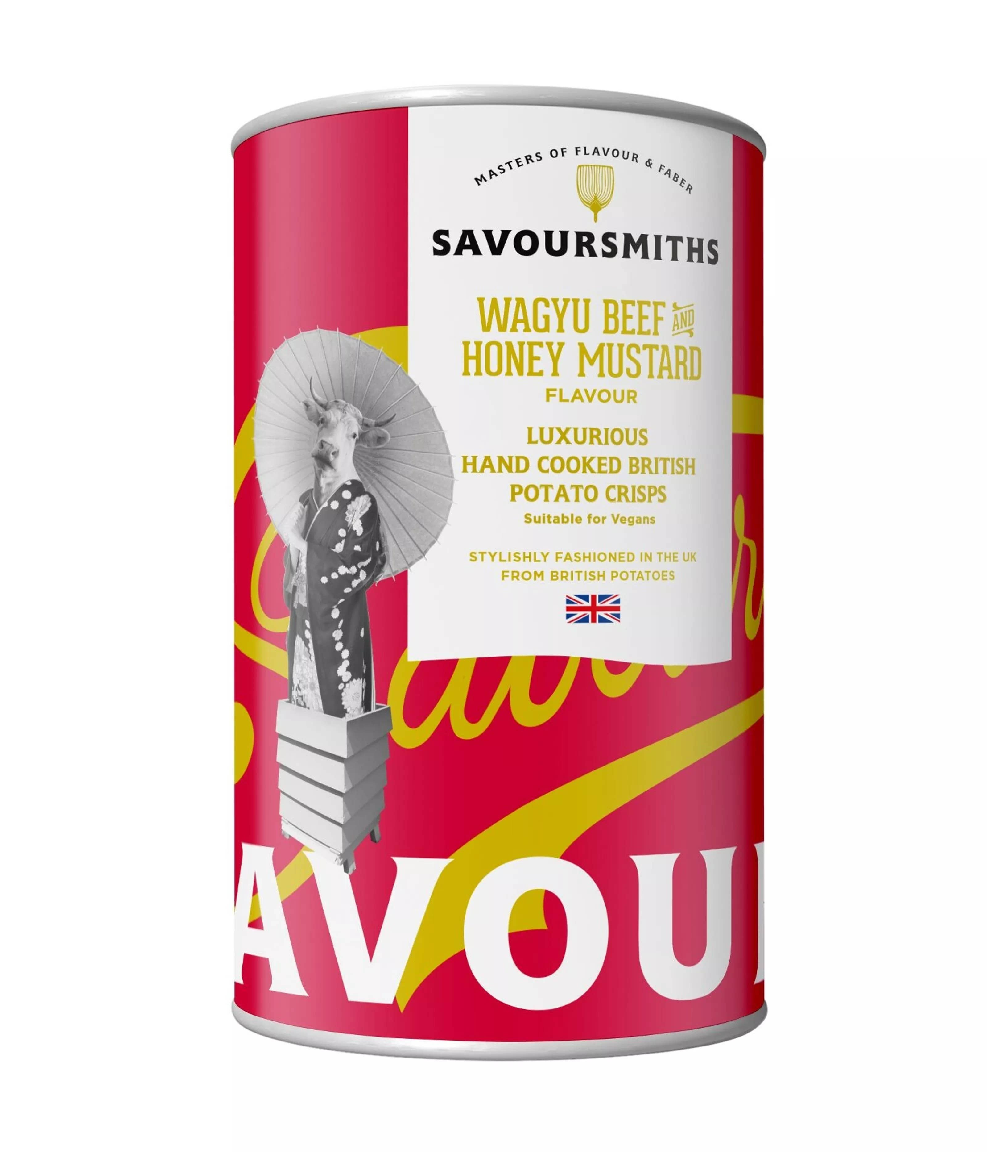 Wagyu Beef & Honey Mustard Chips by Savoursmiths