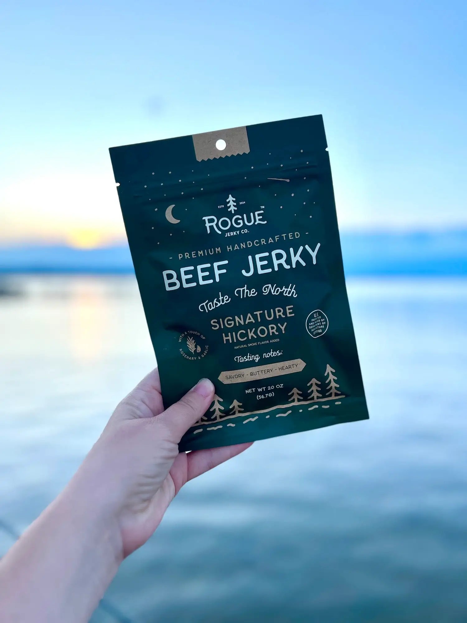 Signature Hickory Beef Jerky by Rogue