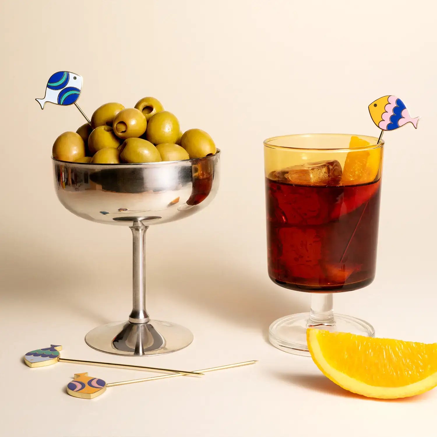 Fish Cocktail Picks by Octaevo
