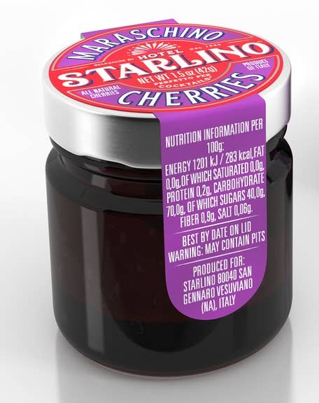 Italian Maraschino Cherries by Hotel Starlino