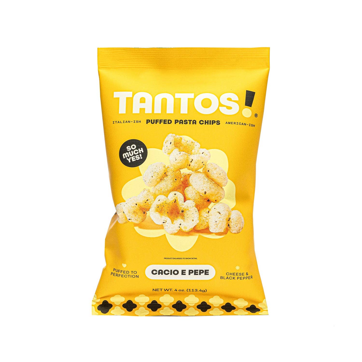 Cacio e Pepe Pasta Chips by Tantos