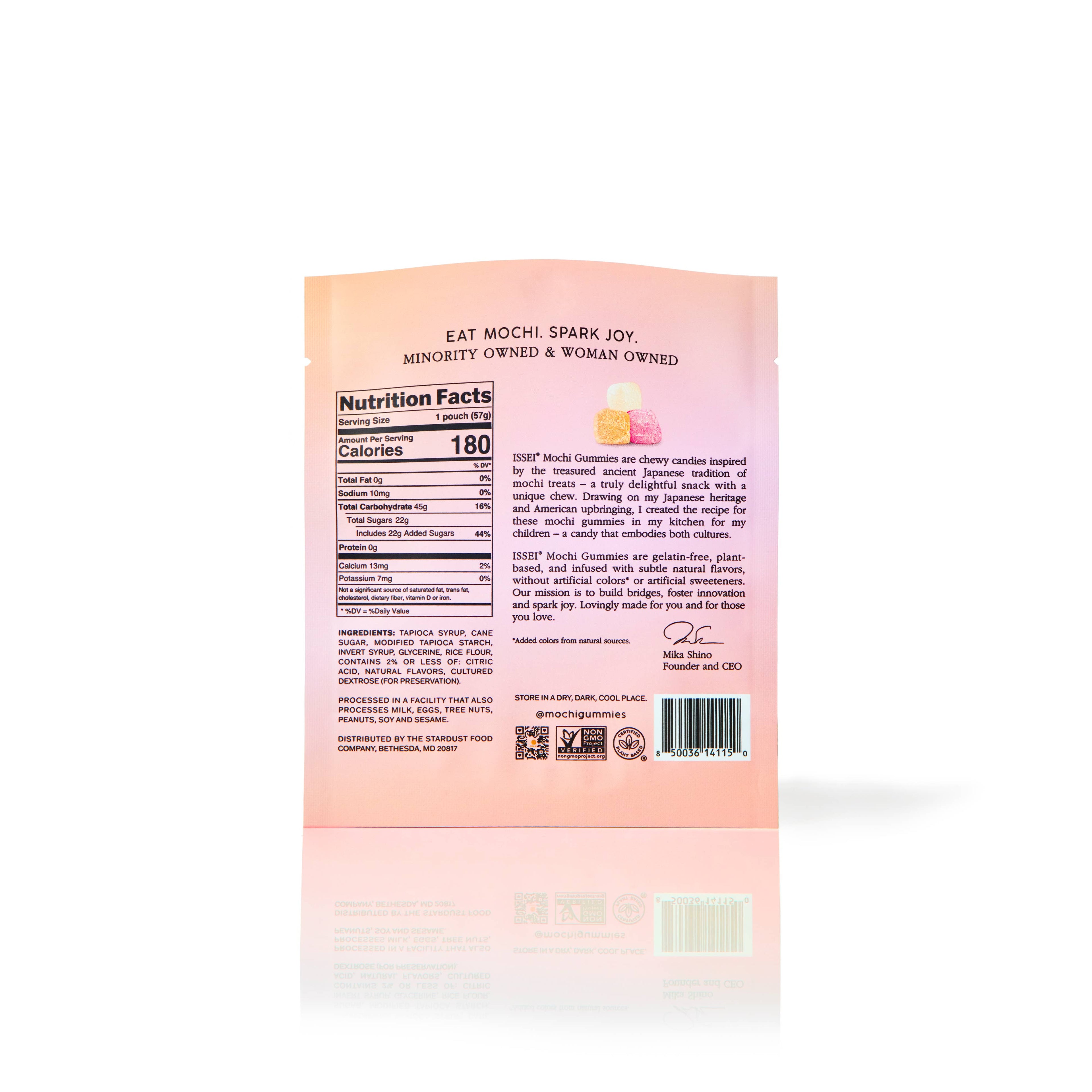 Peach Mochi Gummies by Issei (2oz)