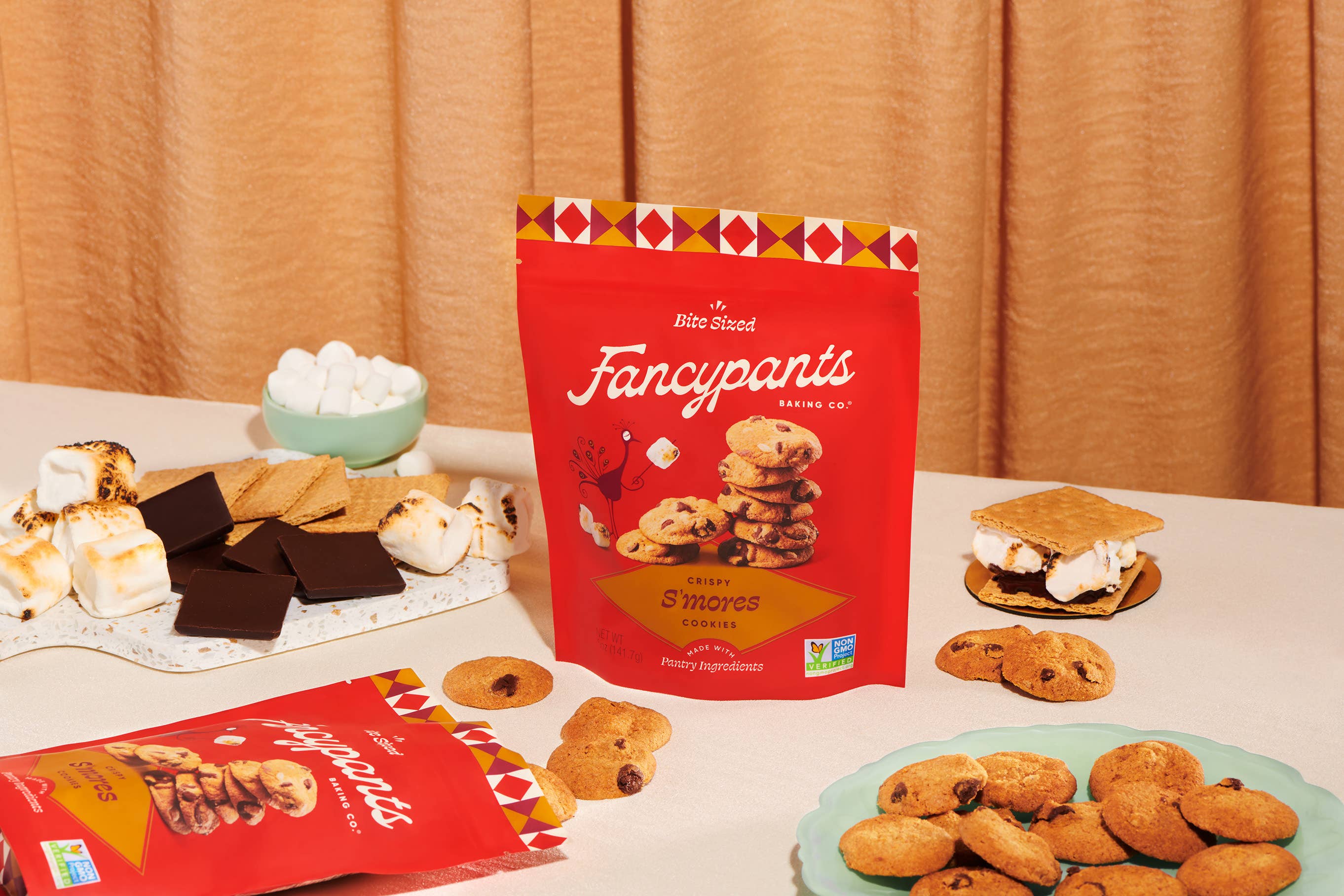 S'mores Mini Cookies by Fancypants Baking Co.