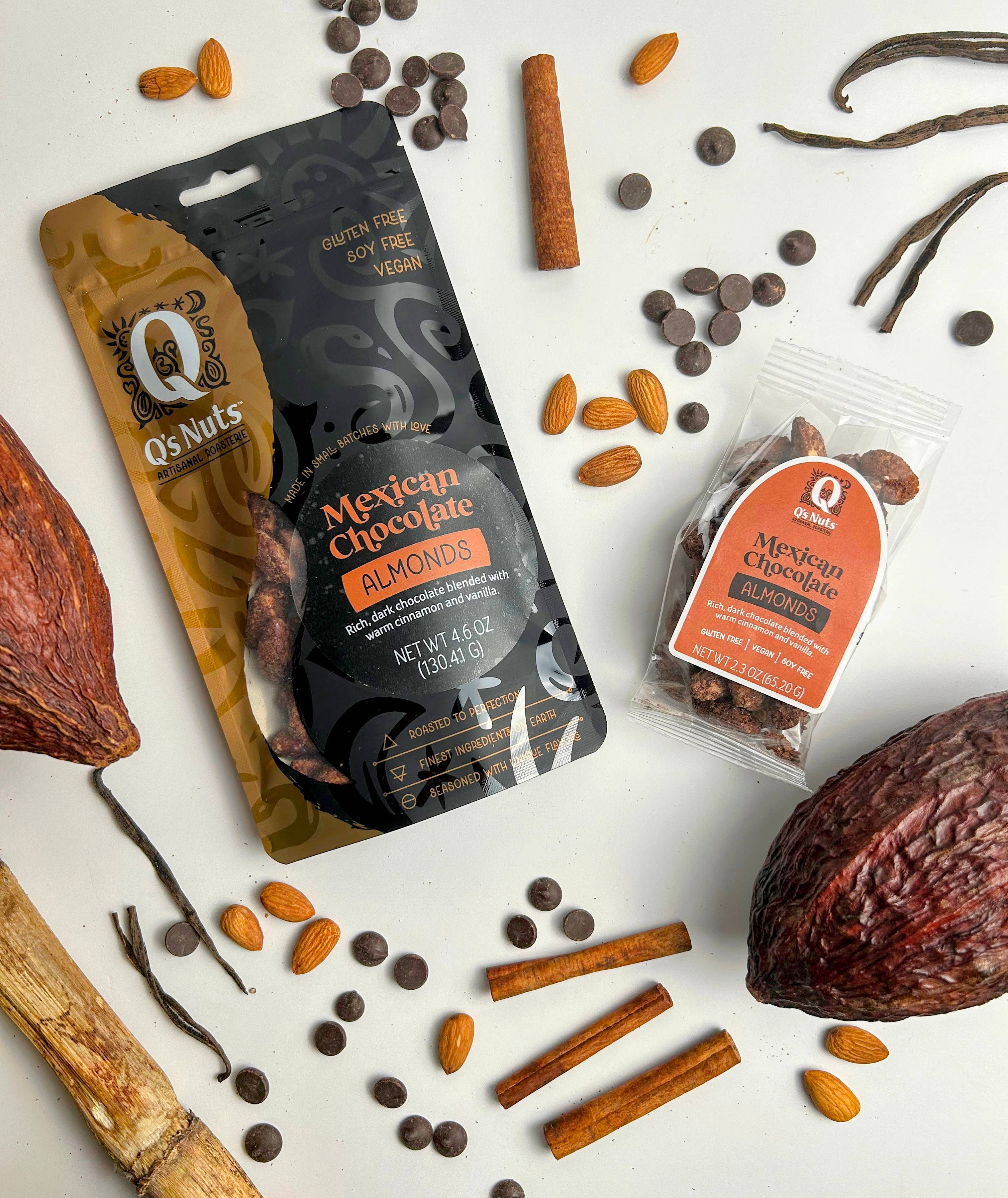 Mexican Chocolate Almonds by Q's Nuts