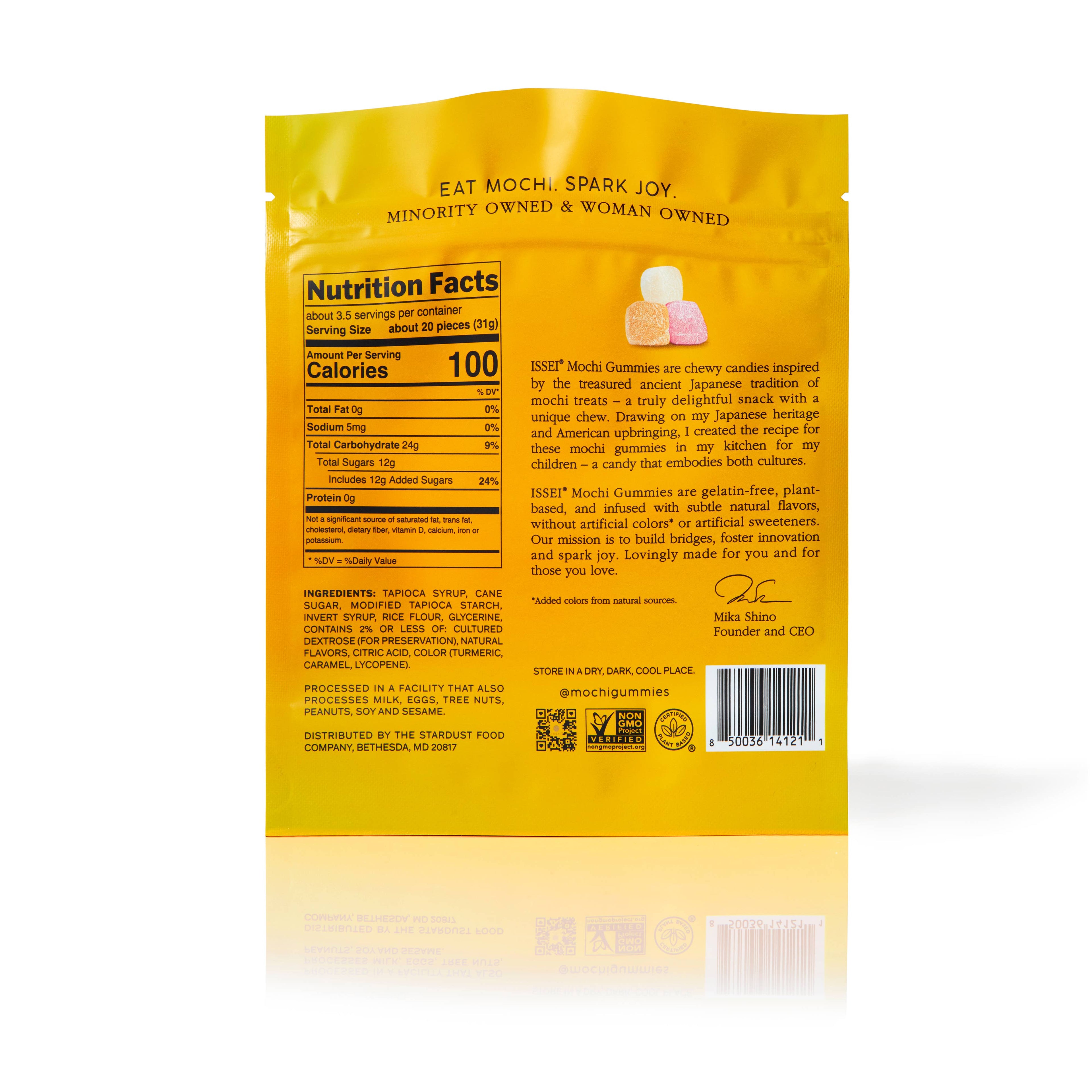 Mango Mochi Gummies by Issei (4oz)