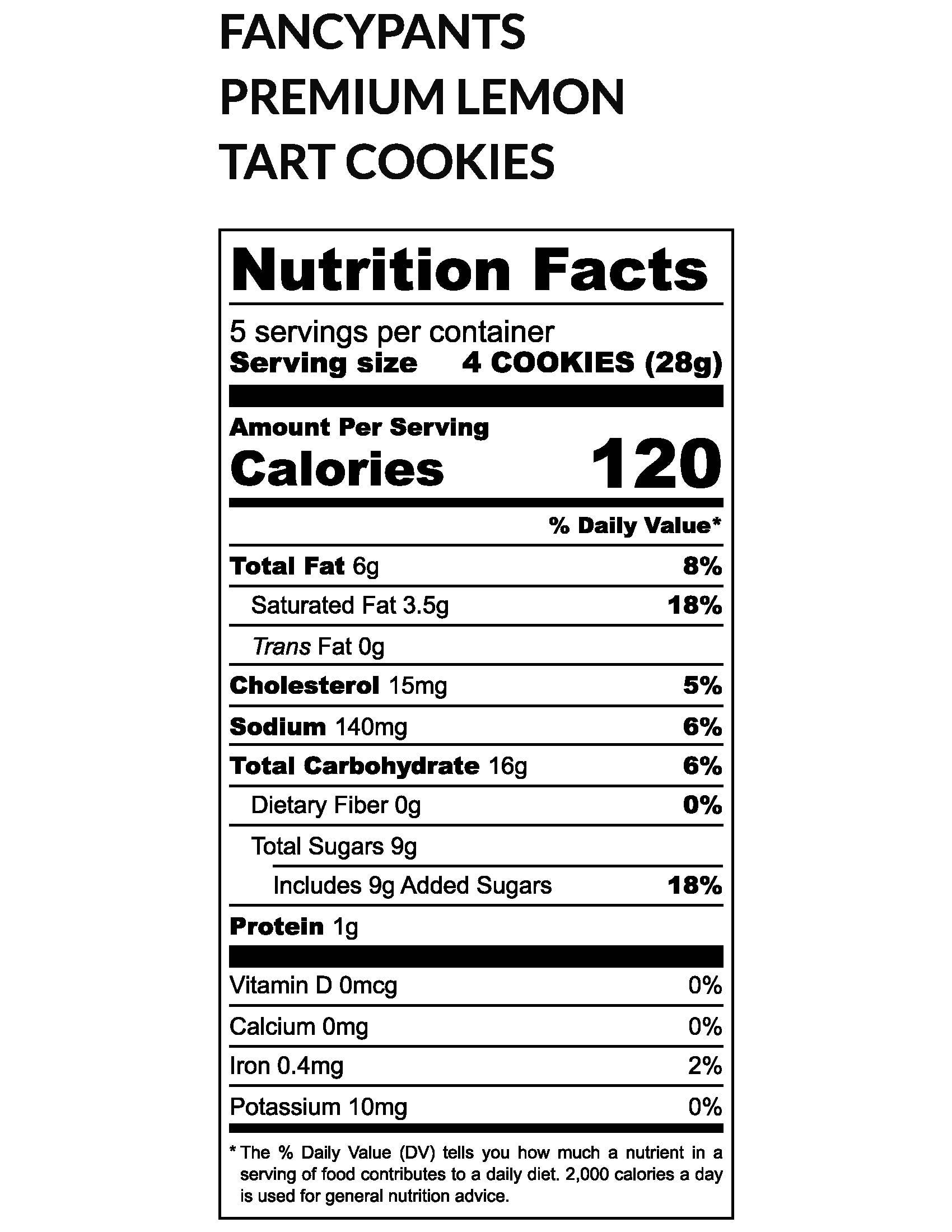 Lemon Tart Cookies by Fancypants