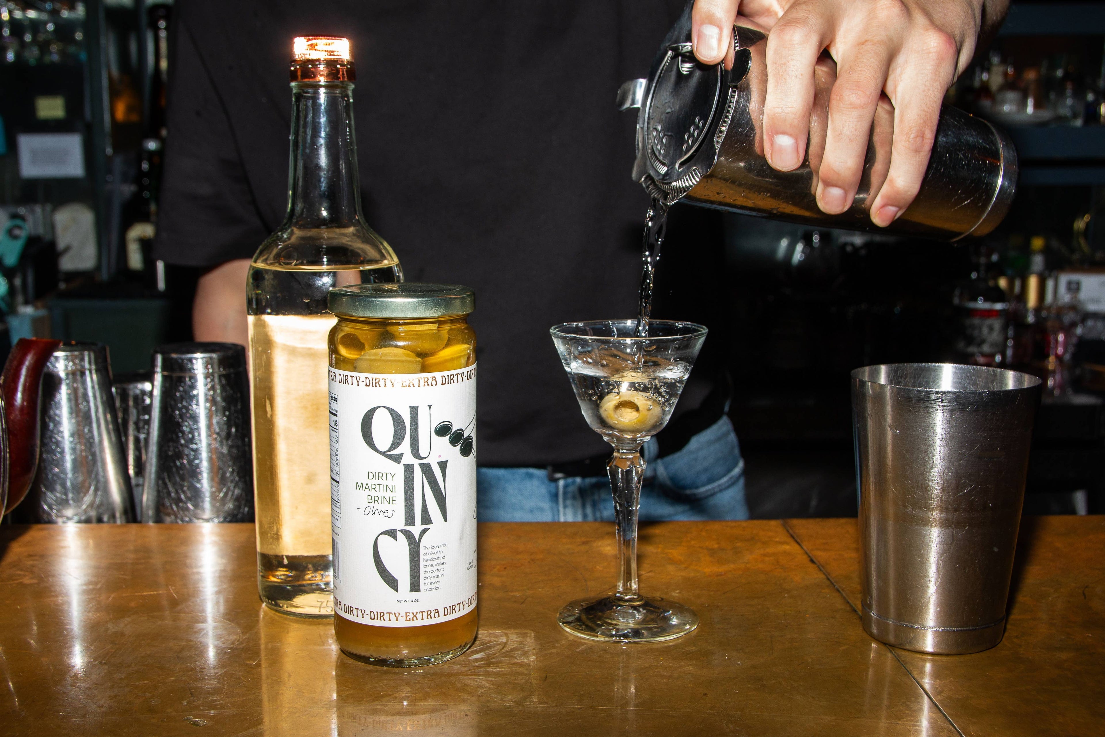 Olives & Martini Brine by Quincy