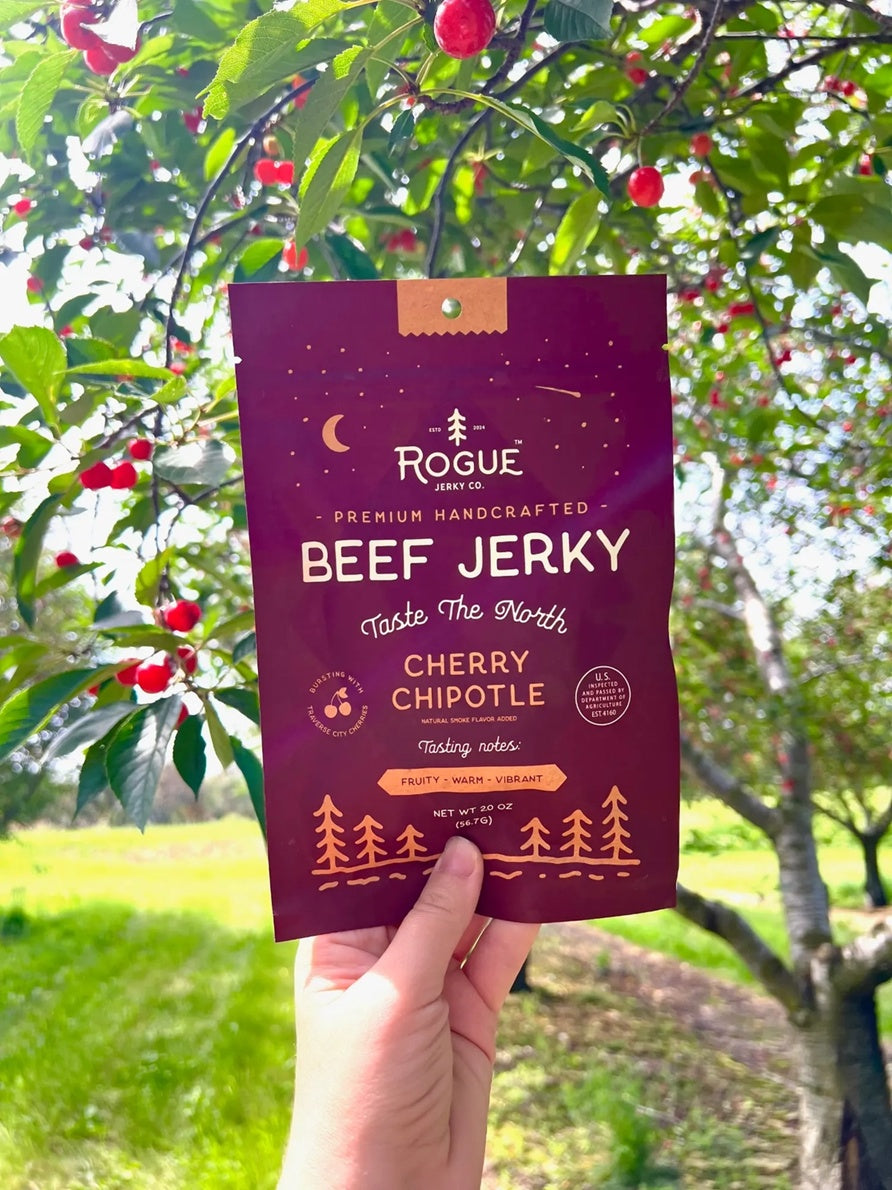 Cherry Chipotle Beef Jerky by Rogue