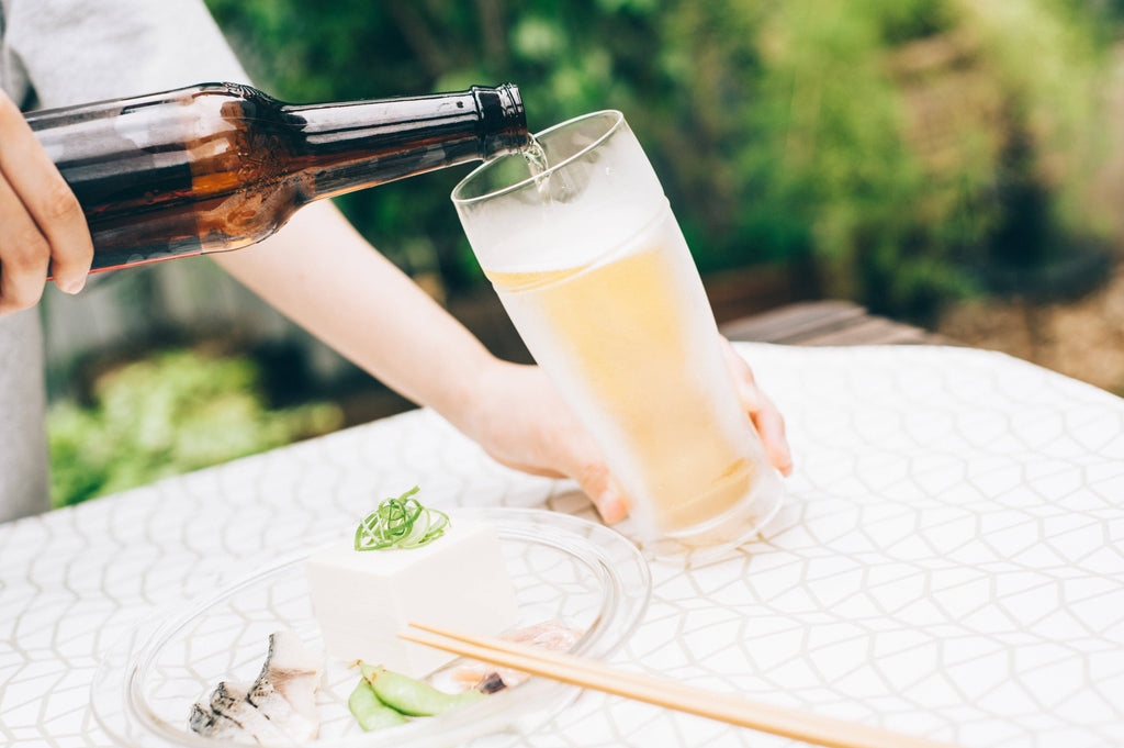 Double Walled Beer Glass by HARIO