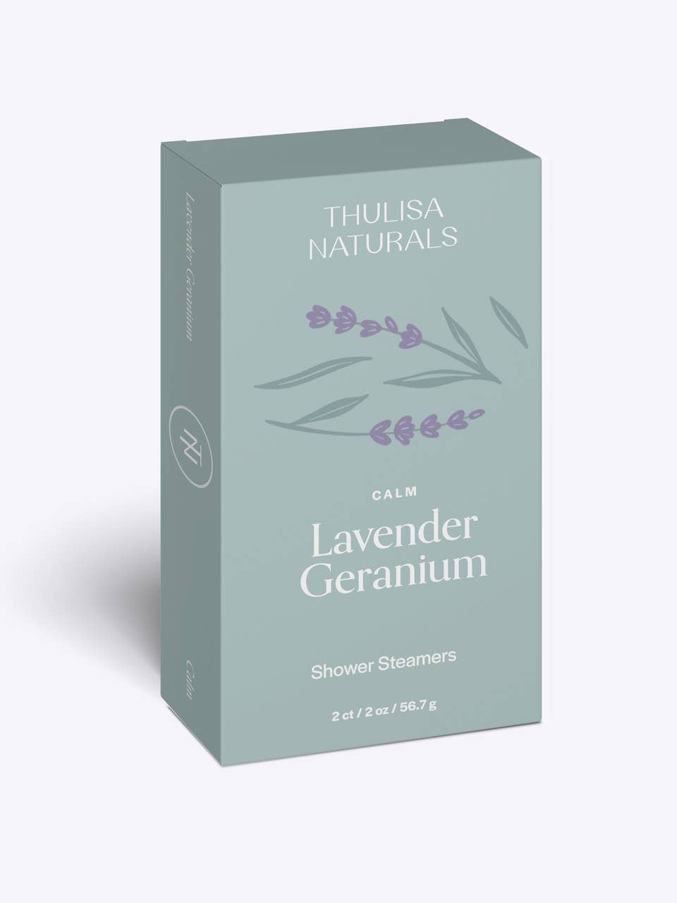 Lavender Geranium Shower Steamers by Thulisa Naturals