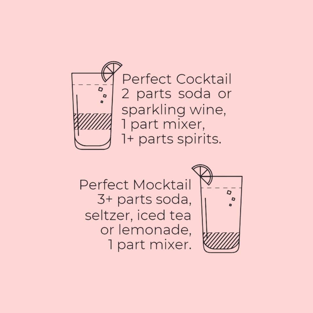 Rose Honey Lemon Cocktail & Mocktail Mixer by Wood Stove Kitchen