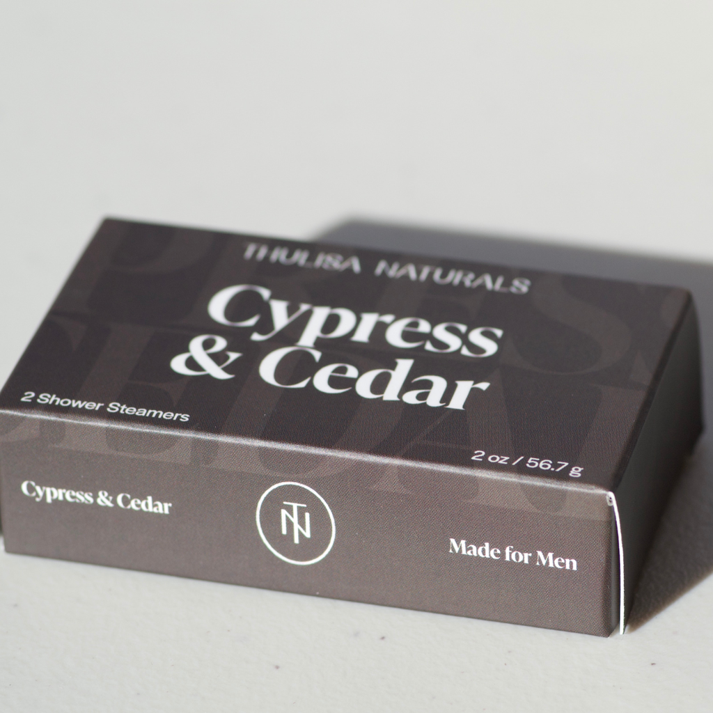 Cedar & Cypress Shower Steamers by Thulisa Naturals