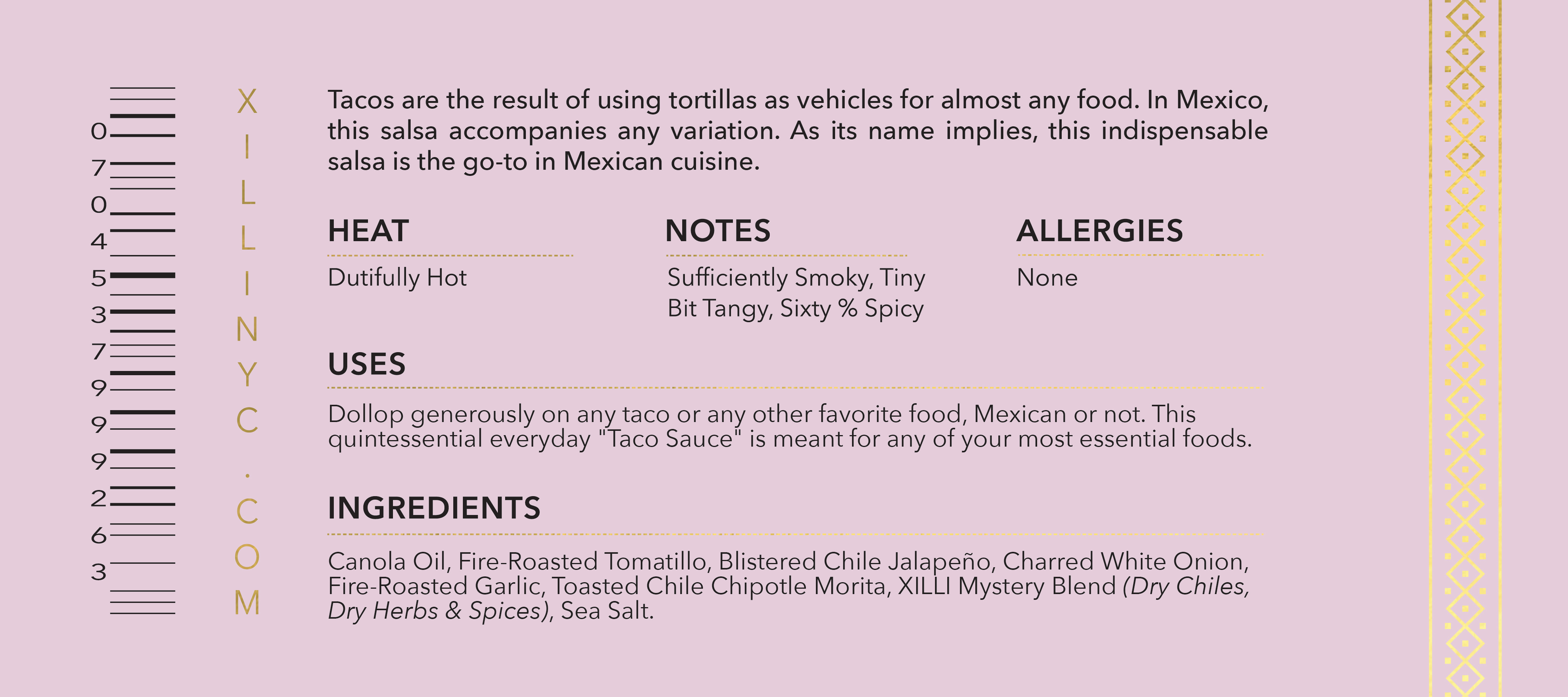 Salsa Taquera by XILLI