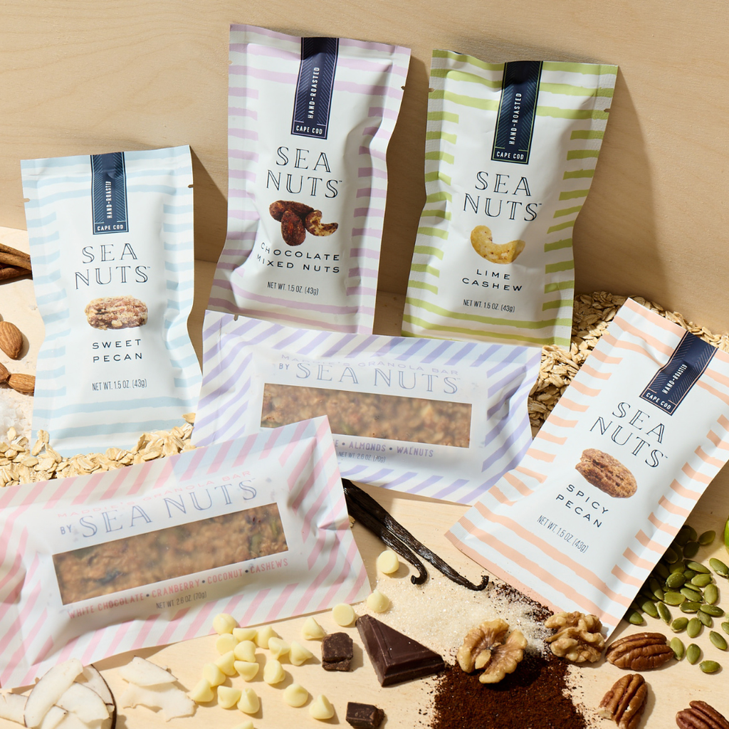 White Chocolate Cranberry Coconut Cashew Granola Bar by Sea Nuts
