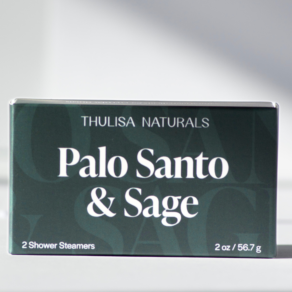 Palo Santo + Sage Shower Steamers by Thulisa Naturals