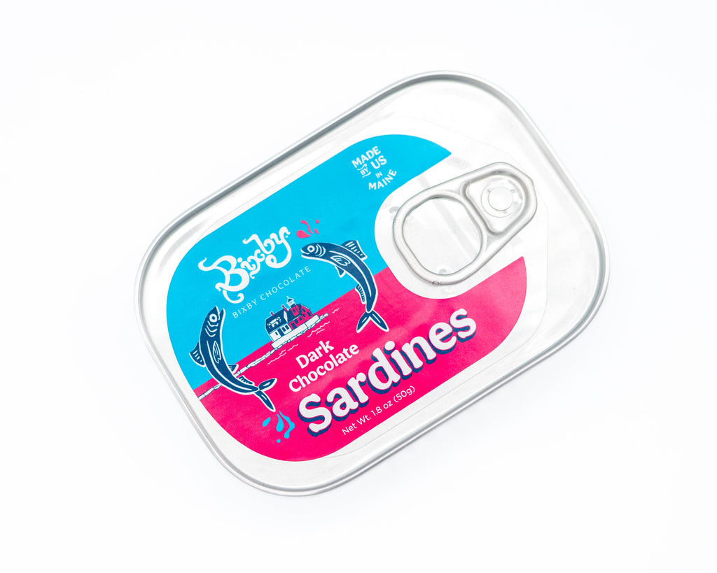 Chocolate Sardines by Bixby Chocolates