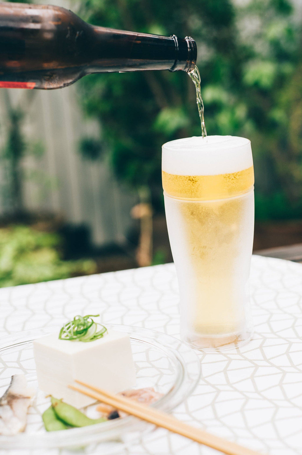 Double Walled Beer Glass by HARIO