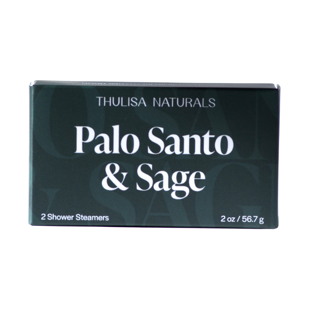 Palo Santo + Sage Shower Steamers by Thulisa Naturals