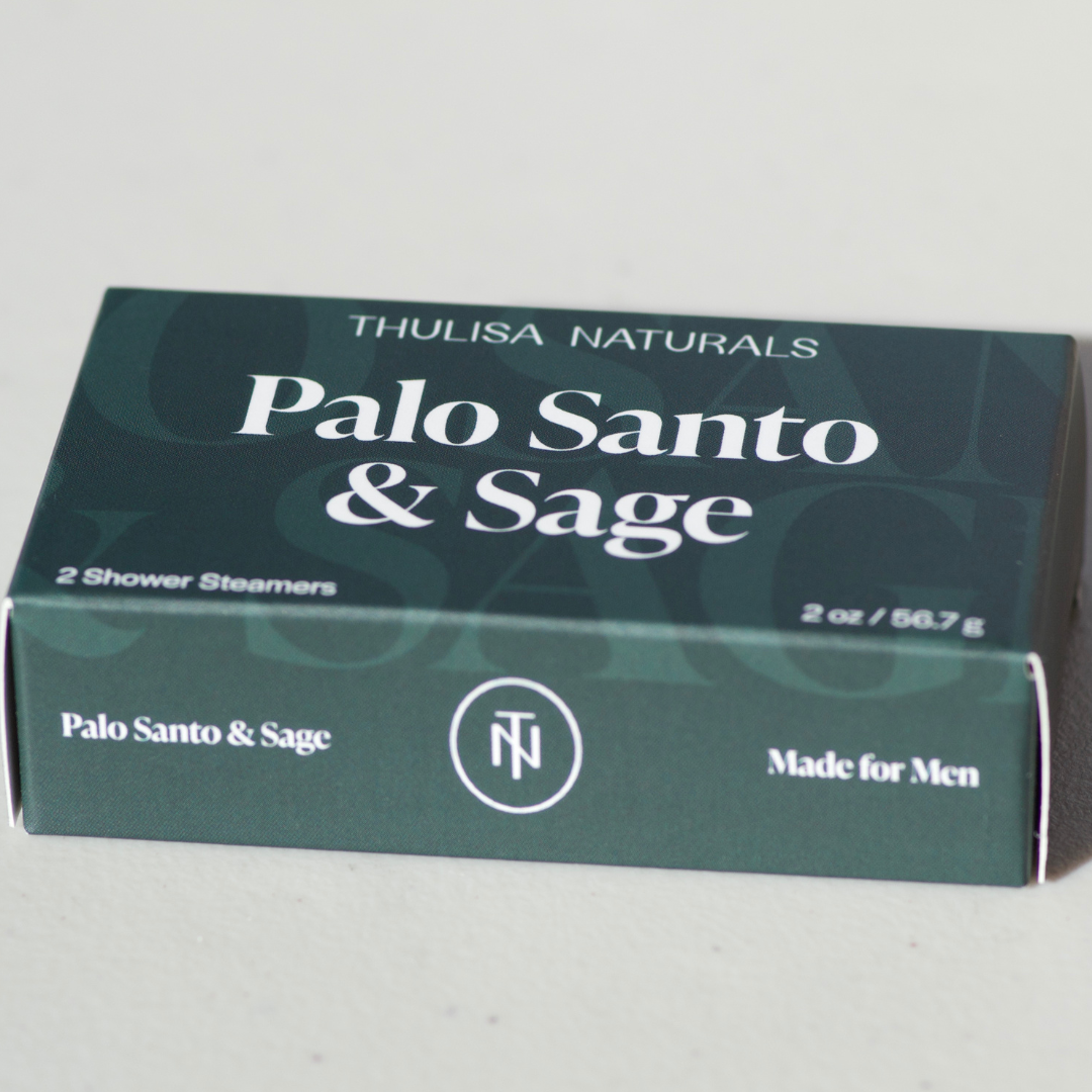 Palo Santo + Sage Shower Steamers by Thulisa Naturals