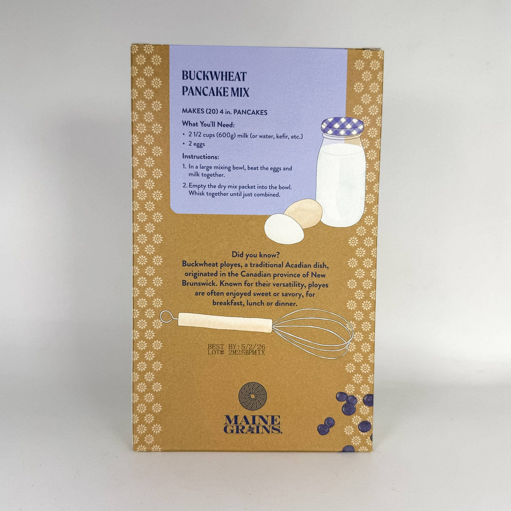 Buckwheat Pancake Mix by Maine Grains