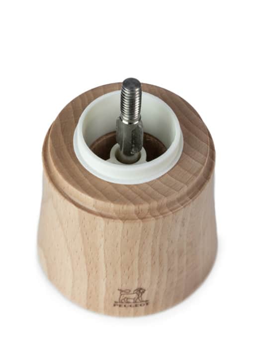 Modern Wood Salt Mill by Peugeot