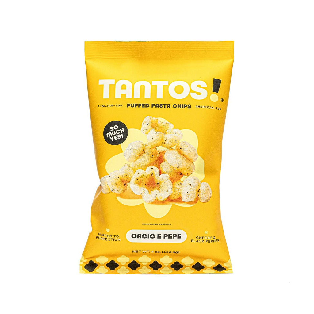Cacio e Pepe Pasta Chips by Tantos