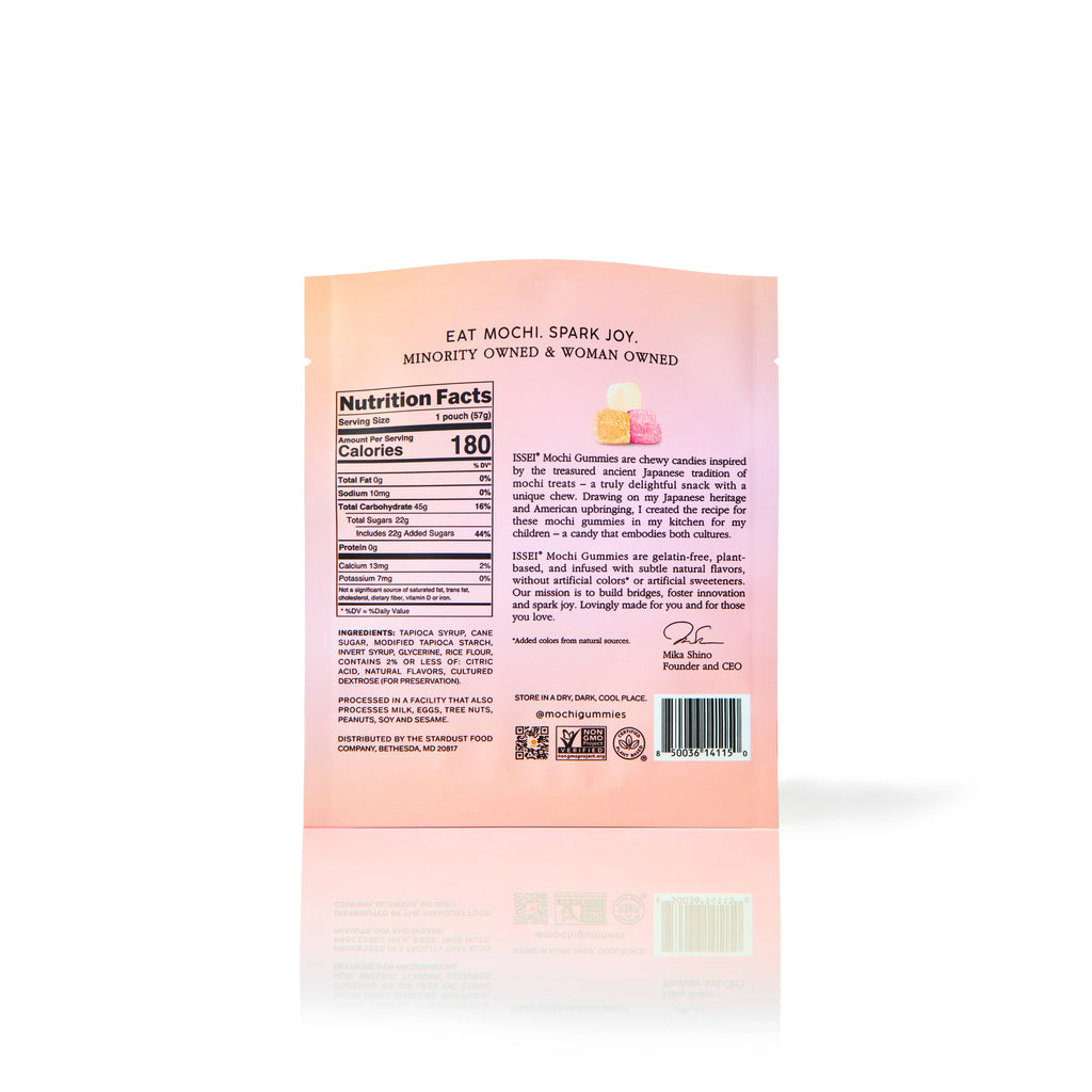 Peach Mochi Gummies by Issei (2oz)