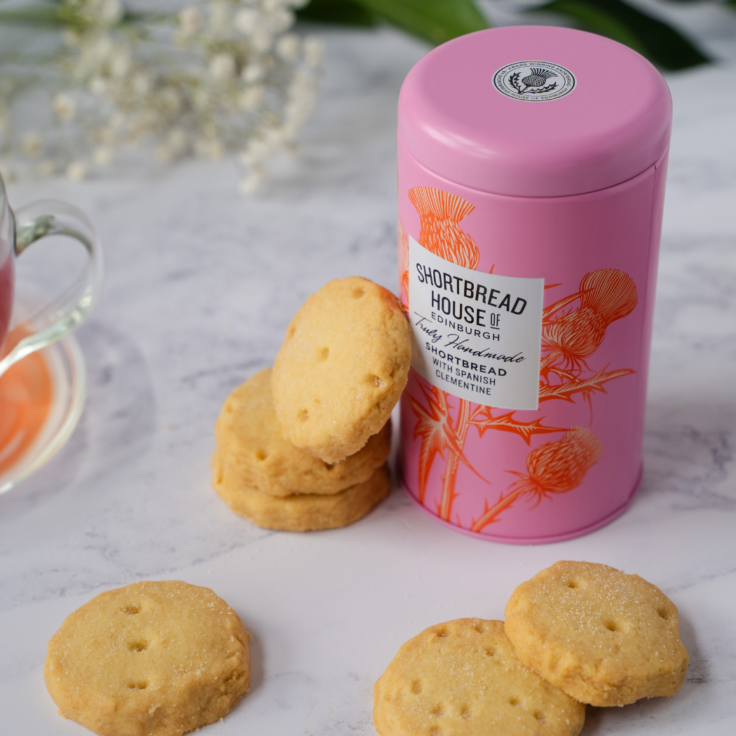 Spanish Clementine Shortbread Cookies by Shortbread House of Edinburgh