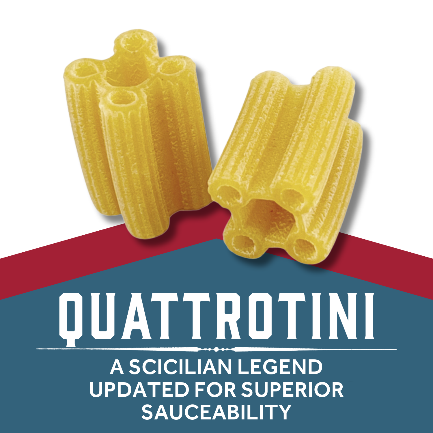 Quattrotini Pasta by Sfoglini