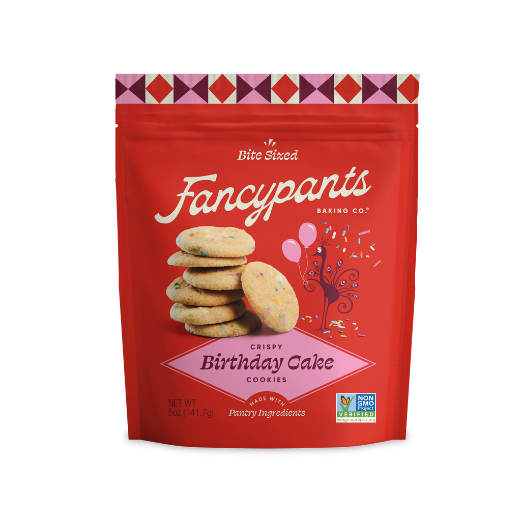 Birthday Cake Mini Cookies by Fancypants Baking Co.