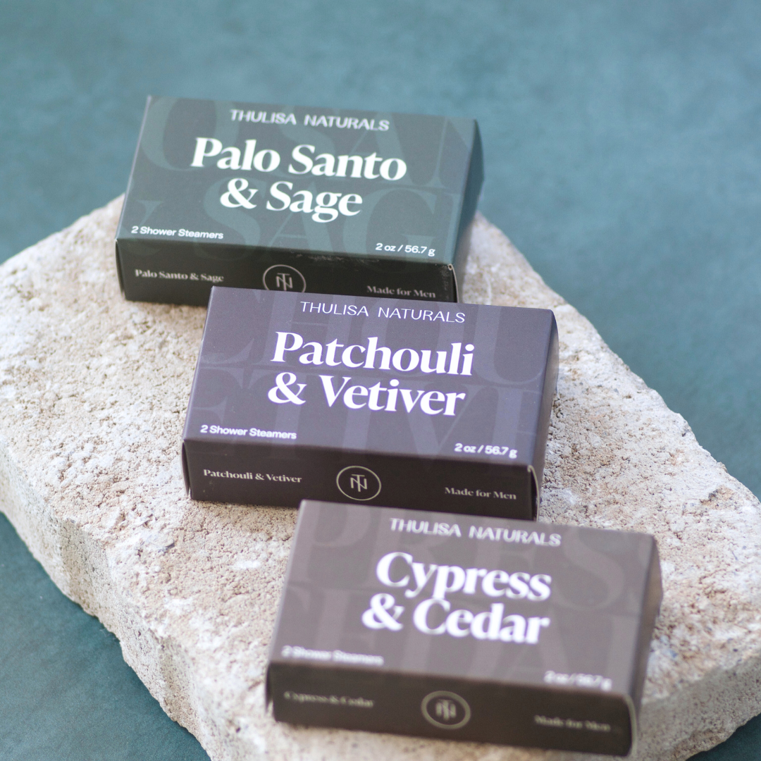 Cedar & Cypress Shower Steamers by Thulisa Naturals