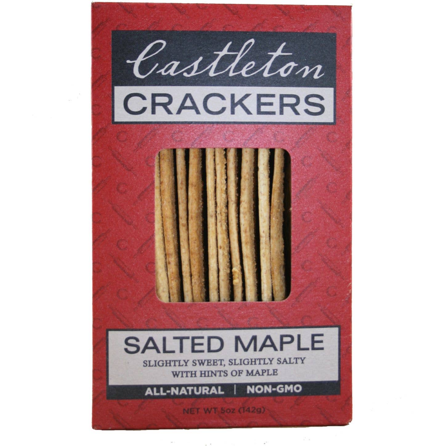 Salted Maple Crackers by Castleton Crackers