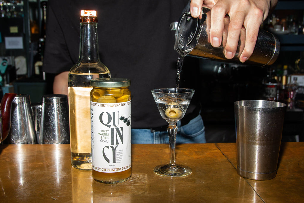 Olives & Martini Brine by Quincy