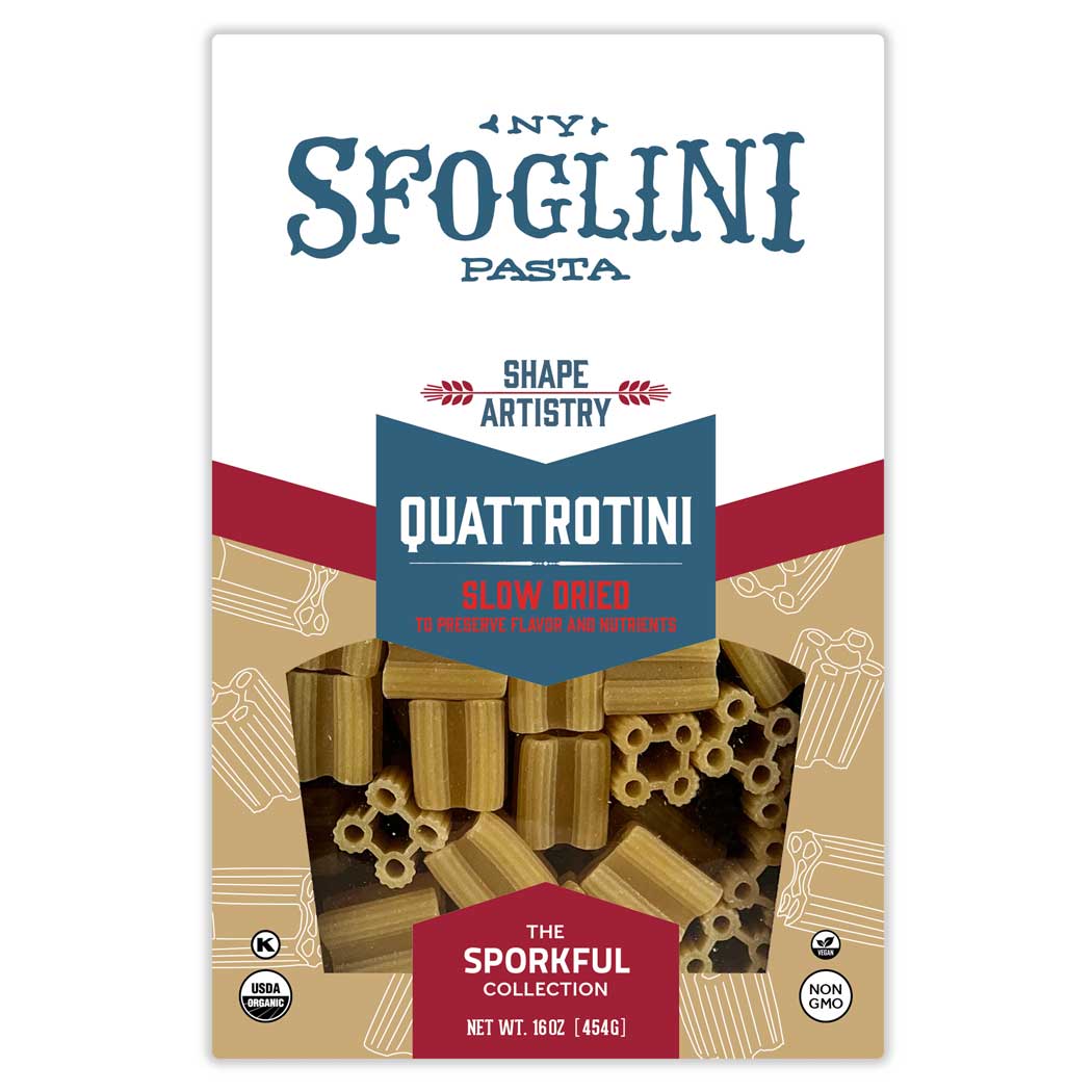 Quattrotini Pasta by Sfoglini
