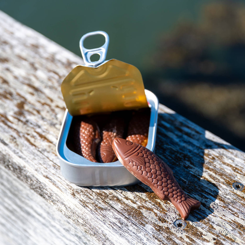 Chocolate Sardines by Bixby Chocolates