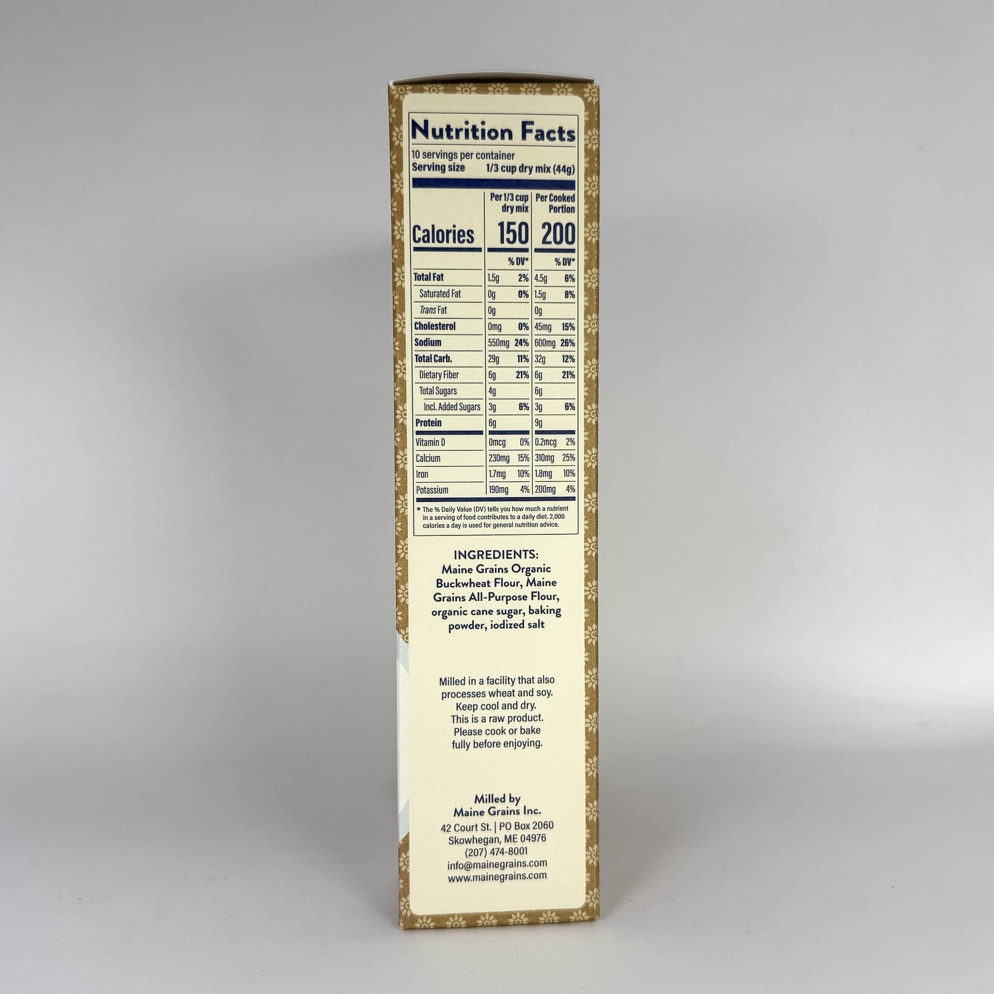 Buckwheat Pancake Mix by Maine Grains