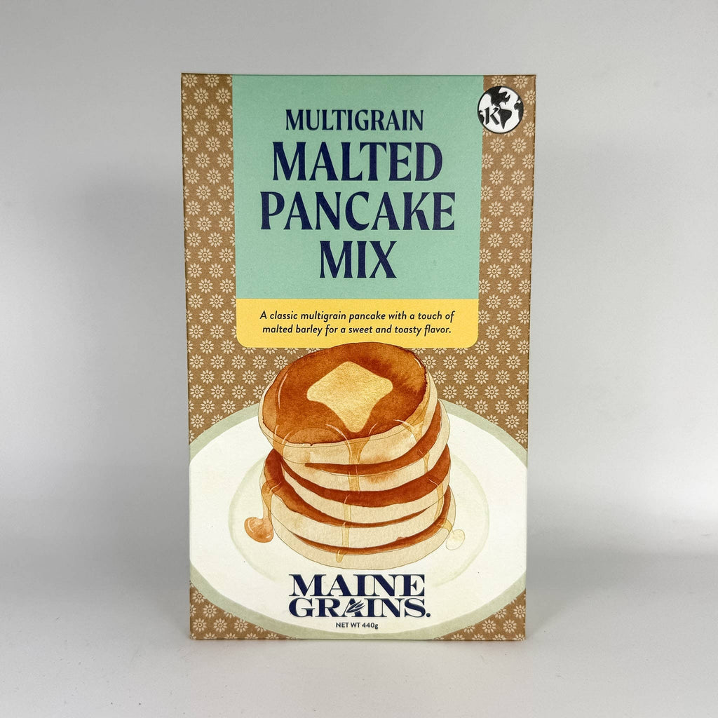 Multigrain Malted Barley Pancake Mix by Maine Grains