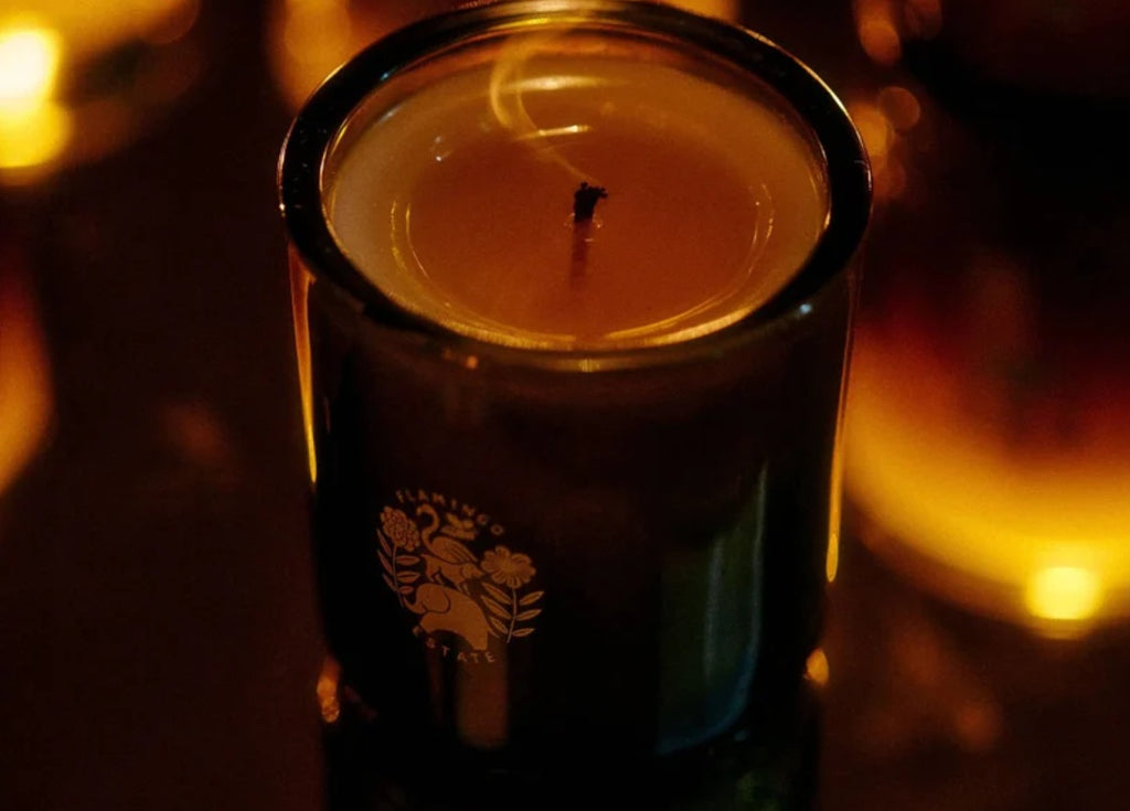 Jasmine Damask Rose Candle by Flamingo Estate