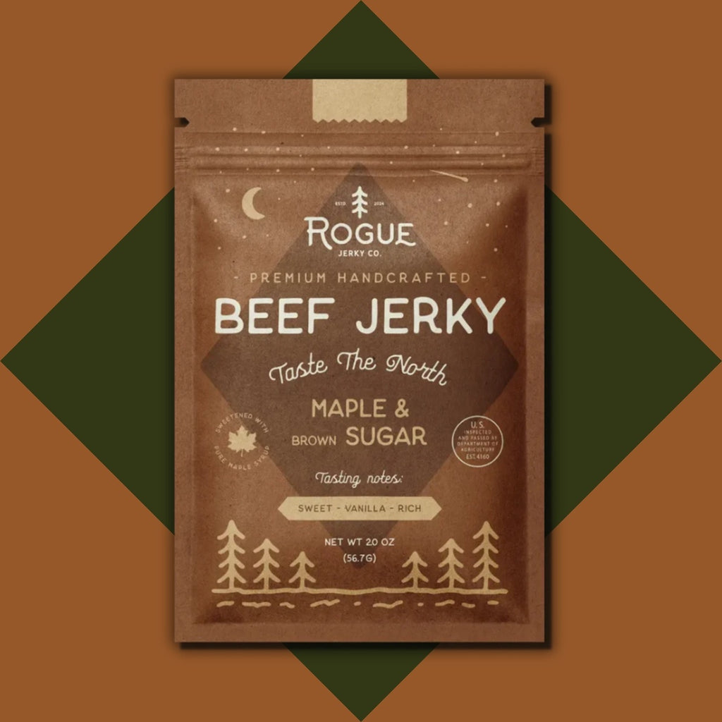Maple & Brown Sugar Beef Jerky by Rogue